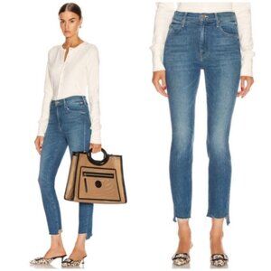 MOTHER Denim The Stunner Two Step Fray In Runaway Train